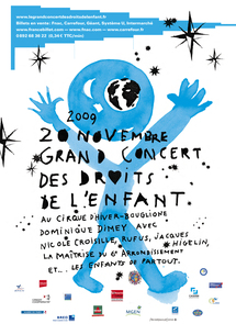 20 novembre, Le grand concert des droits de l'enfant, Cirque d’hiver Bouglione, Paris 20 novembre, Le grand concert des droits de l'enfant, Cirque d’hiver Bouglione, Paris