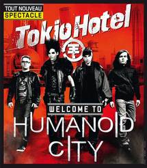 22 mars, Tokio Hotel Humanoid City Tour au Palais Nikaia à Nice