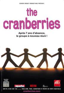10 avril, The Cranberries en concert au Palais Nikaia de Nice