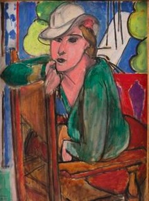 Henri Matisse, La Blouse verte, 21 mars 1936 Huile sur toile, 81 x 65 cm Statens Museum for kunst, Copenhague © Succession Henri Matisse, Paris Henri Matisse, La Blouse verte, 21 mars 1936 Huile sur toile, 81 x 65 cm Statens Museum for kunst, Copenhague © Succession Henri Matisse, Paris