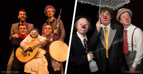 Histoires musicales et trio de clowns à La Croix-Rousse (Lyon) ! Novembre 2017
