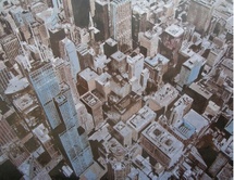 « Chicago » 2009 Huile sur toile 200 x 300 cm