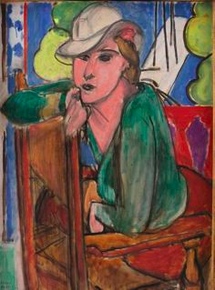 Henri Matisse, La Blouse verte, 21 mars 1936 Huile sur toile, 81 x 65 cm Statens Museum for kunst, Copenhague © Succession Henri Matisse, Paris Henri Matisse, La Blouse verte, 21 mars 1936 Huile sur toile, 81 x 65 cm Statens Museum for kunst, Copenhague © Succession Henri Matisse, Paris