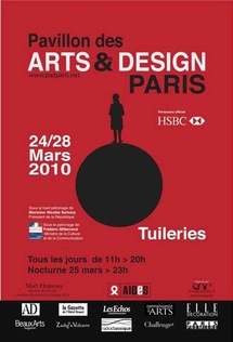 24 au 28 mars. 14e Pavillon des Arts et du Design au Jardin des Tuileries, Paris