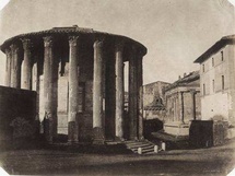 Giacomo Caneva, Rome, temple de Vesta © FratelliAlinari