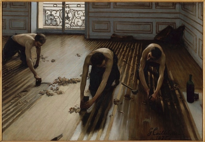 Gustave Caillebotte Raboteur de Parquet