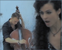 Emmanuelle Goizé, soprano Nicolas Crosse, contrebasse © (c)François Goizé Emmanuelle Goizé, soprano Nicolas Crosse, contrebasse © (c)François Goizé