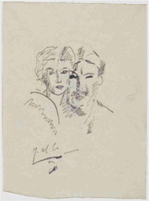 Fernand Léger, Jeanne et Fernand Léger, 1914, musée national Fernand Léger