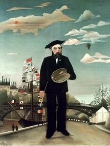 Douanier Rousseau, Moi-même, portrait paysage