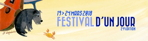 Le festival d’un jour, du 19 au 24 mars 2018 dans 9 communes de Drôme et d’Ardèche