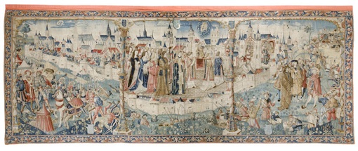 9 février au 15 mai, exposition de la tapisserie Le Siège de Dijon par les Suisses en 1513, à la Nef, Dijon