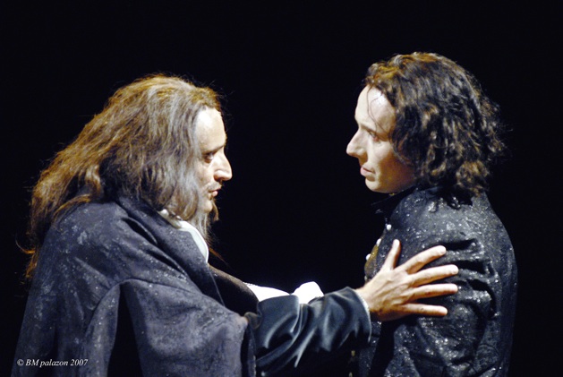 Daniel Mesguich et William Mesguich © DR Daniel Mesguich et William Mesguich © DR