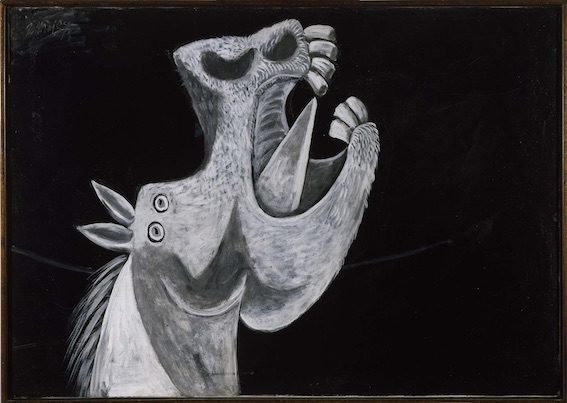 Etude pour Guernica (Tête de cheval) Pablo Picasso, Paris, 2 mai 1937 -Musée de la Reine Sofia, Madrid - Photo © Musée de la Reine Sofia, Madrid © Succession Picasso