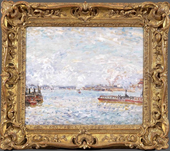 Sisley 1878 Paris.Point du jour 38 x 46cm Sisley 1878 Paris.Point du jour 38 x 46cm