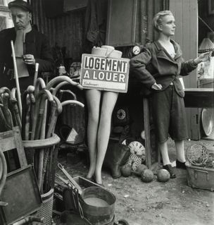 Willy Ronis, Marché aux puces, 1948. Tirage argentique 40 x 30 cm © Ministère de la culture et de la communication