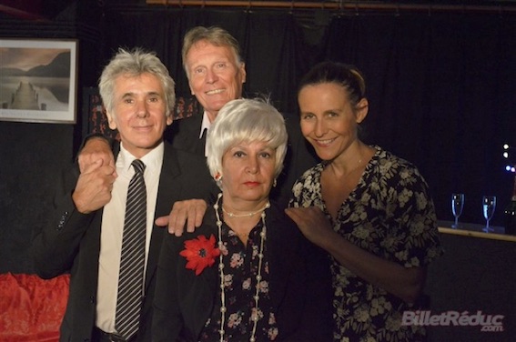 De gauche à droite Denis Pascual, André Wouters, Audrey de Saint Clair et Florence Bonanno