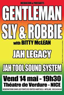 14 mai 2010, Sly & Robbie+Gentleman au Théâtre de Verdure à Nice