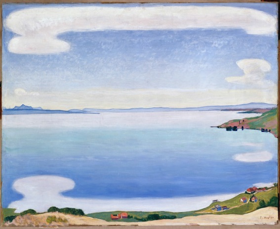 Ferdinand Hodler (1853-1918) Le Lac Léman vu de Chexbres, vers 1905 Huile sur toile, 80 x 100 cm © Musée d'art et d'histoire de Genève