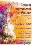 27 juin au 3 juillet, 10e festival international de guitare de Lambesc 27 juin au 3 juillet, 10e festival international de guitare de Lambesc