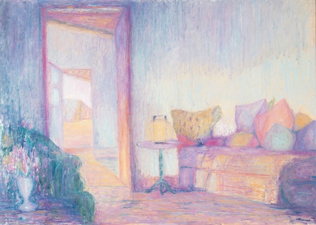 Jacques Truphémus, Intérieur et coussins II, 1992, donation Muguette et Paul Dini 1, musée municipal Paul-Dini. © photo Didier Michalet Jacques Truphémus, Intérieur et coussins II, 1992, donation Muguette et Paul Dini 1, musée municipal Paul-Dini. © photo Didier Michalet