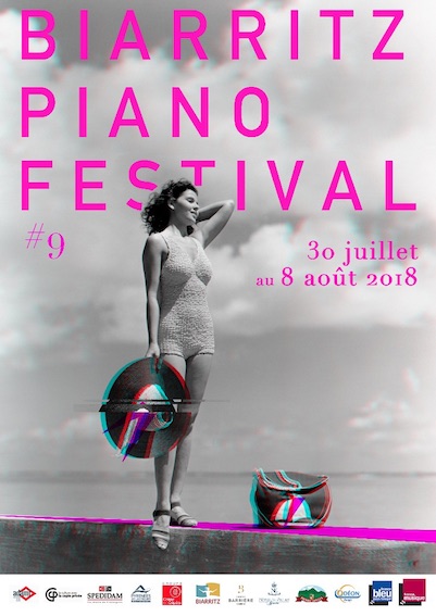 Biarritz Piano Festival, 9e édition du 30 juillet au 8 août 2018