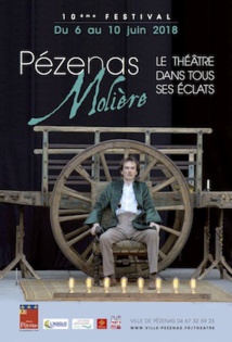 10e Festival Molière 2018 à Pézenas du 6 au 10 juin 10e Festival Molière 2018 à Pézenas du 6 au 10 juin