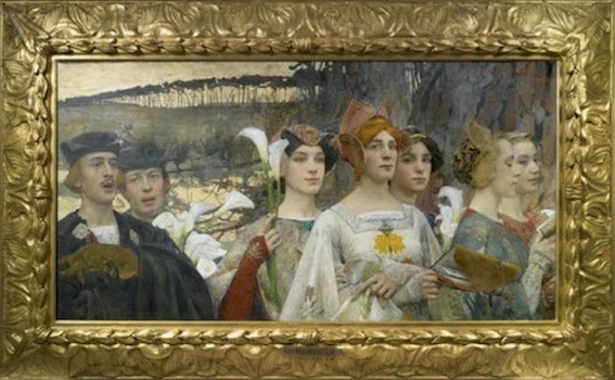Edgar Maxence (1871-1954), Les Fleurs du lac