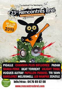 20 au 25 juillet 200, Festival Rencontres Brel à Saint-Pierre-de-Chartreuse (38) 20 au 25 juillet 200, Festival Rencontres Brel à Saint-Pierre-de-Chartreuse (38)