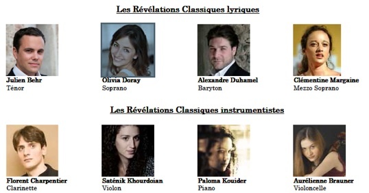 13 juillet 2010, Concert des Révélations Classiques de l’Adami au Théâtre du Jeu de Paume lors du Festival d’Aix-en-Provence 13 juillet 2010, Concert des Révélations Classiques de l’Adami au Théâtre du Jeu de Paume lors du Festival d’Aix-en-Provence