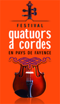 23 au 30 octobre 2010, 22e festival de quatuors à cordes en pays de Fayence, “Mozart - Schumann”