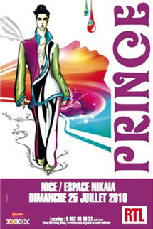 25 Juillet 2010, Prince en Concert Evénement à l'Espace Nikaia, Nice