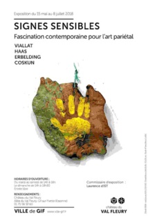 Gif-sur-Yvette. Exposition Signes Sensibles au Château du Val Fleury du 15 mai au 8 juillet 2018 Gif-sur-Yvette. Exposition Signes Sensibles au Château du Val Fleury du 15 mai au 8 juillet 2018