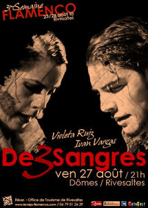 27 août 10, Flamenco avec Violeta Ruiz & Iván Vargas au Dômes de Rivesaltes 27 août 10, Flamenco avec Violeta Ruiz & Iván Vargas au Dômes de Rivesaltes