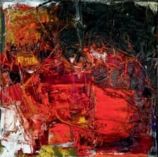 Giancarlo Bargoni Pensieri e colore, 2010 Huile sur toile 110 x 110 cm Collection particulière © ADAGP, Paris 2010 Giancarlo Bargoni Pensieri e colore, 2010 Huile sur toile 110 x 110 cm Collection particulière © ADAGP, Paris 2010