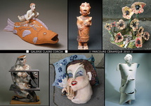 8.9 au 10.11.10 : Exposition de céramique contemporaine : "Filles du feu" à la Galerie Claire Corcia