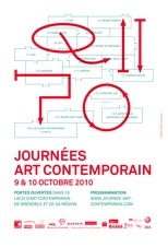9 & 10.10.10 : Journées Art Contemporain, à la découverte de Grenoble et de sa région à travers ses lieux d’art contemporain.