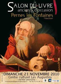 21.11.10 : 7ème Salon du Livre Ancien et d’Occasion de Pernes les Fontaines