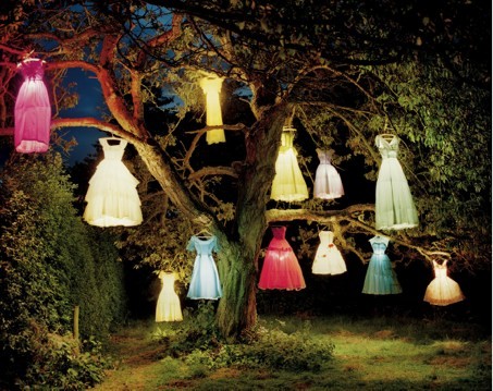 Tim Walker, Dress Lamp Tree, 2002 Tim Walker, Dress Lamp Tree, 2002