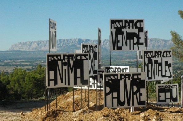 16.10.10 : Un après midi d'art contemporain dans les vignobles du pays d'Aix en Provence