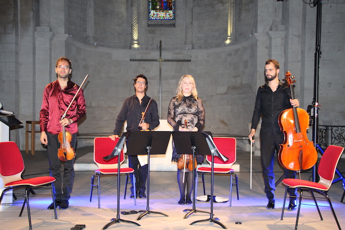 Musicales en Tricastin, Saint-Paul-Trois-Châteaux : Quatuor Guimaraès, un quatuor pour une Cathédrale