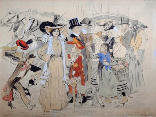 Steinlen, Scène de rue, 1904. Association des Amis du Petit Palais, Genève @ Studio M. Bernaz