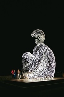 Jaume Plensa, Nomade, 2007, Antibes Photo © Laura Medina © Adagp, Paris, 2010