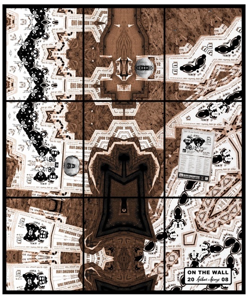 Gilbert and George, On the wall, 2008 Gilbert and George, On the wall, 2008