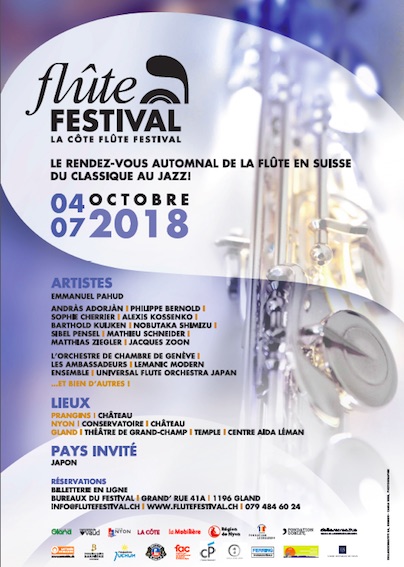 Suisse. La Côte Flûte Festival