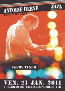 Antoine Hervé, leçon de Jazz, McCoy Tyner (Feat Louis & François Moutin), Théâtre Denis, Hyères, le 21 janvier 2011