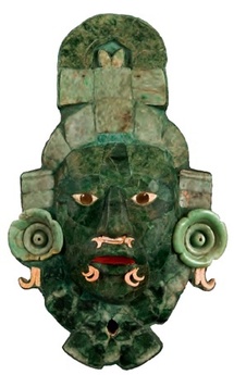 Masque funéraire. Calakmul, Campêche © Musée d’architecture maya, Fuerte de la Soledad, Campêche Masque funéraire. Calakmul, Campêche © Musée d’architecture maya, Fuerte de la Soledad, Campêche