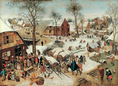 Pieter Brueghel, le Jeune, Le Recensement de Bethléem © Sammlungen des Fürsten von und zu Liechtenstein, Vaduz–Wien Pieter Brueghel, le Jeune, Le Recensement de Bethléem © Sammlungen des Fürsten von und zu Liechtenstein, Vaduz–Wien