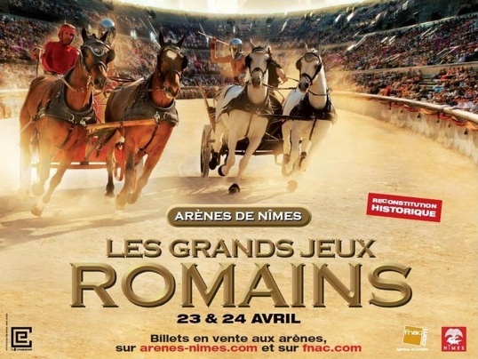 23 et 24 avril 2011, Les "Grands Jeux Romains" à Nîmes