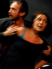 La Compagnie Sevilla joue pour les sans-abris au Théâtre 14, Paris, le 21 février 2011