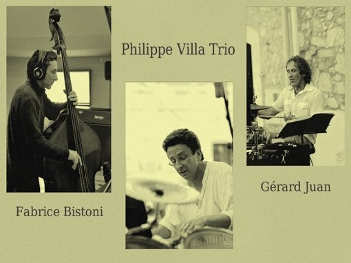 Philippe Villa Trio reprend son « souffle » au Moulin de Vallauris (06) le 12 février 2011.